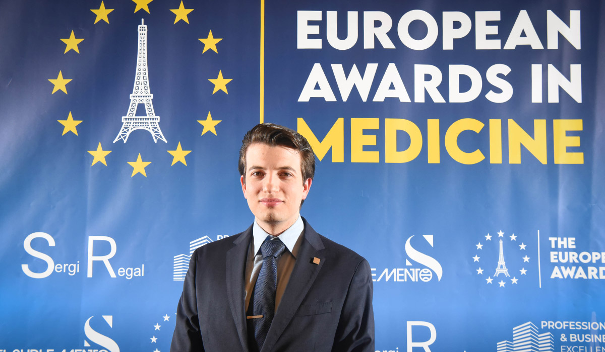 European Awards in Medicine - Dr. Francisco David Rodríguez Vela